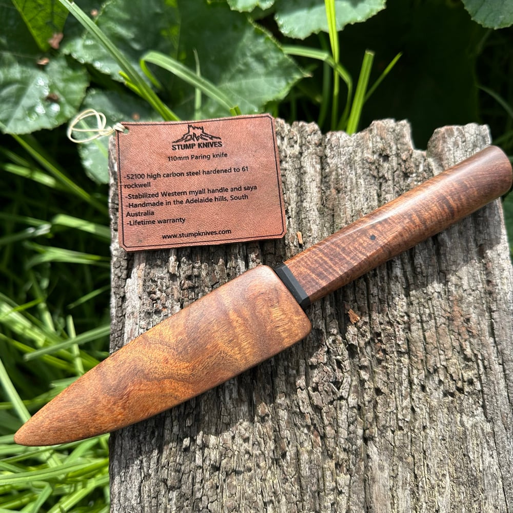 Image of 110mm paring knife 52100 Myall