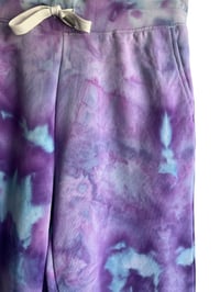 Image 20 of L Ladies/Junior's Sweatsuit Set in Purple Haze Ice Dye