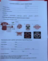 Image 3 of Custom support jersey special order 