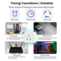 Image 5 of Tuya Smart Socket Power Strips Supplier WiFi Multi-Function intelligent Outlet AU Plug Wireless Remo