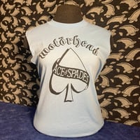 Image 1 of 80's Screen Stars SMALL Sleeveless Motörhead Front/Back Print 