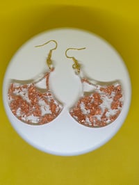 Image 1 of Fan Earrings 