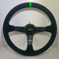 Image 1 of LTR Suede Hikari Series Steering Wheel 350mm