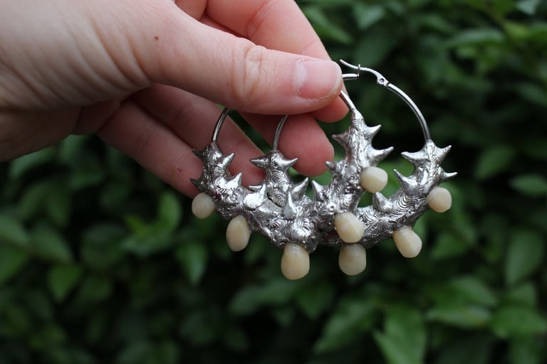 Dead good teeth hoops 2 Image 2
