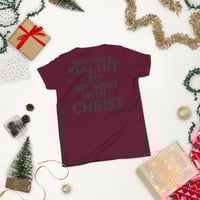 Image 14 of Unisex Youth Short Sleeve T-Shirt ( life is not a game)