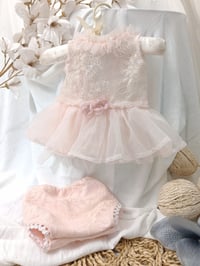 Image 2 of Photo prop | Newborn girl set | Betsy | baby pink
