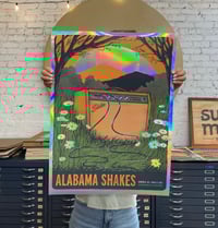 Alabama Shakes Foil Poster: Asheville, NC
