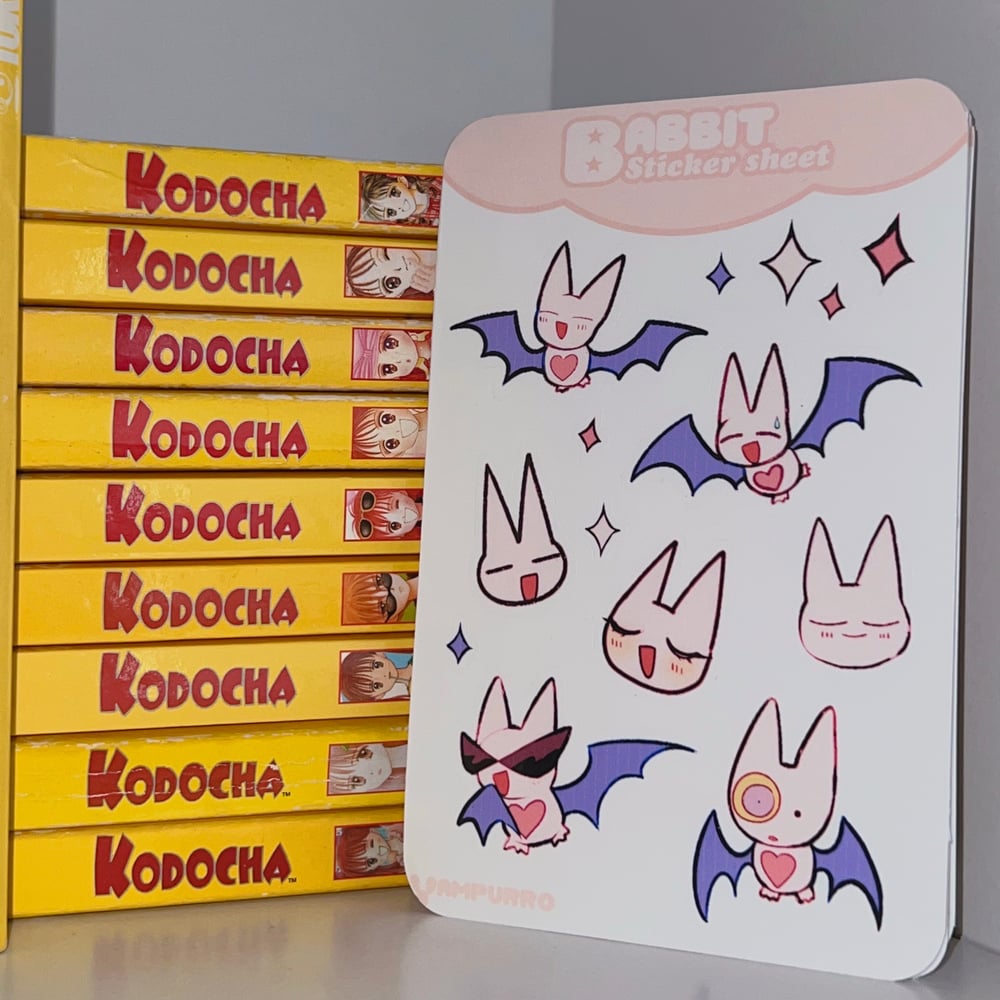 Image of Babbit sticker sheet!