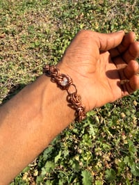 Image 3 of TIGERS EYE 2-ON-2 PANEL BRACELET