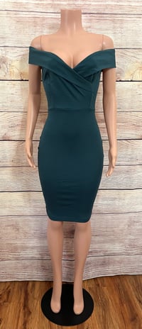 Image 1 of Emma Dress- Emerald Blue