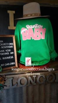 Image 2 of santa sweatshirt