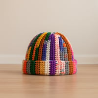 Image 3 of Scrap Yarn Beanie