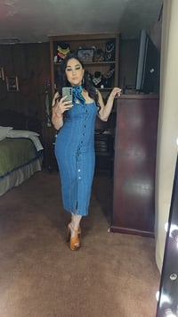 Image 4 of Mayra Denim Dress