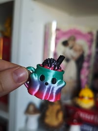 Image 3 of Clickers fantasmas arcoiris morado 
