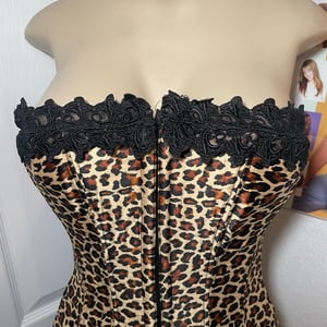 Image of EMPIRE CHEETAH CORSET SZ 32