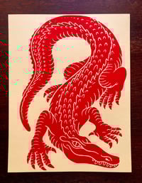 Image 1 of 'Crawler' Special Edition Fiery Red Blockprint