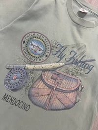 Image 2 of Vintage Mendocino Fly Fishing Tee