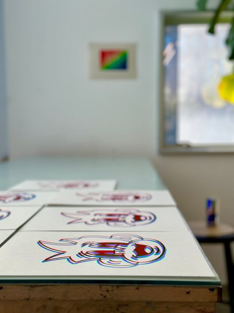 Image of ENIGMA in 3D : Screen Print.