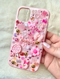 Personalised Pink Junk Phone Case