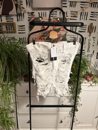 Image 1 of NWT fashion Nova distressed shorts 