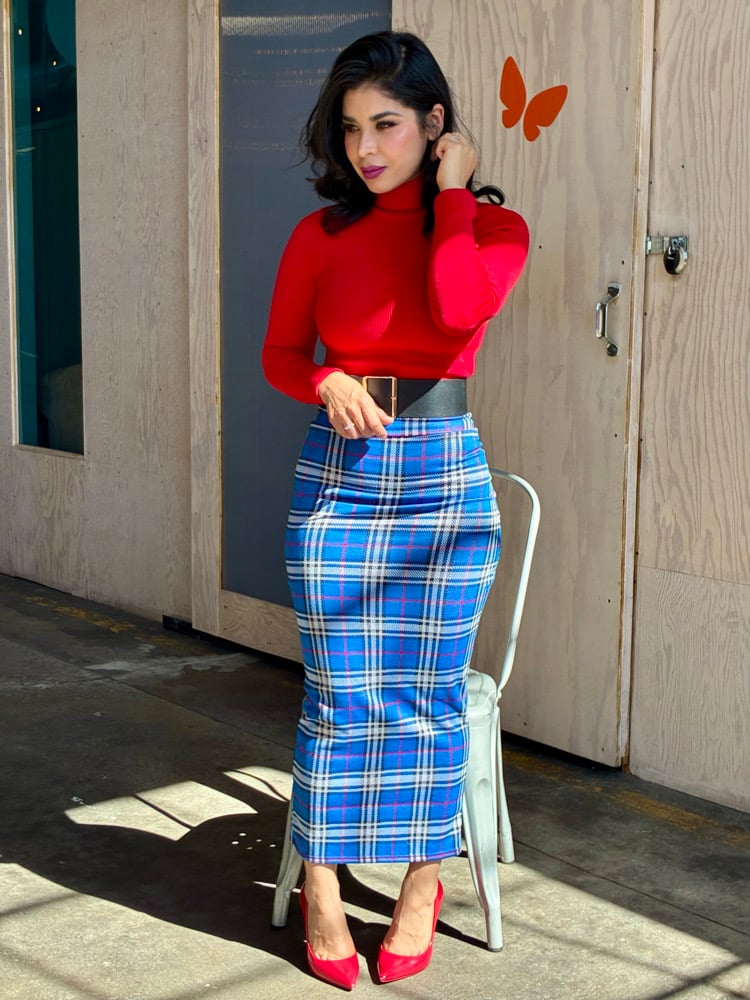 Image of ROYAL BLUE PLAID