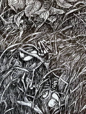 Image of GHOST HELVETESFONSTER limited artprint