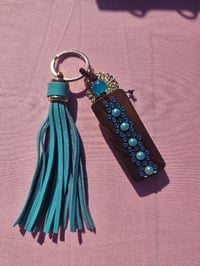 Image 2 of Handmade Beaded Tassel Keychains