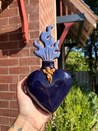 Small cherub sacred heart