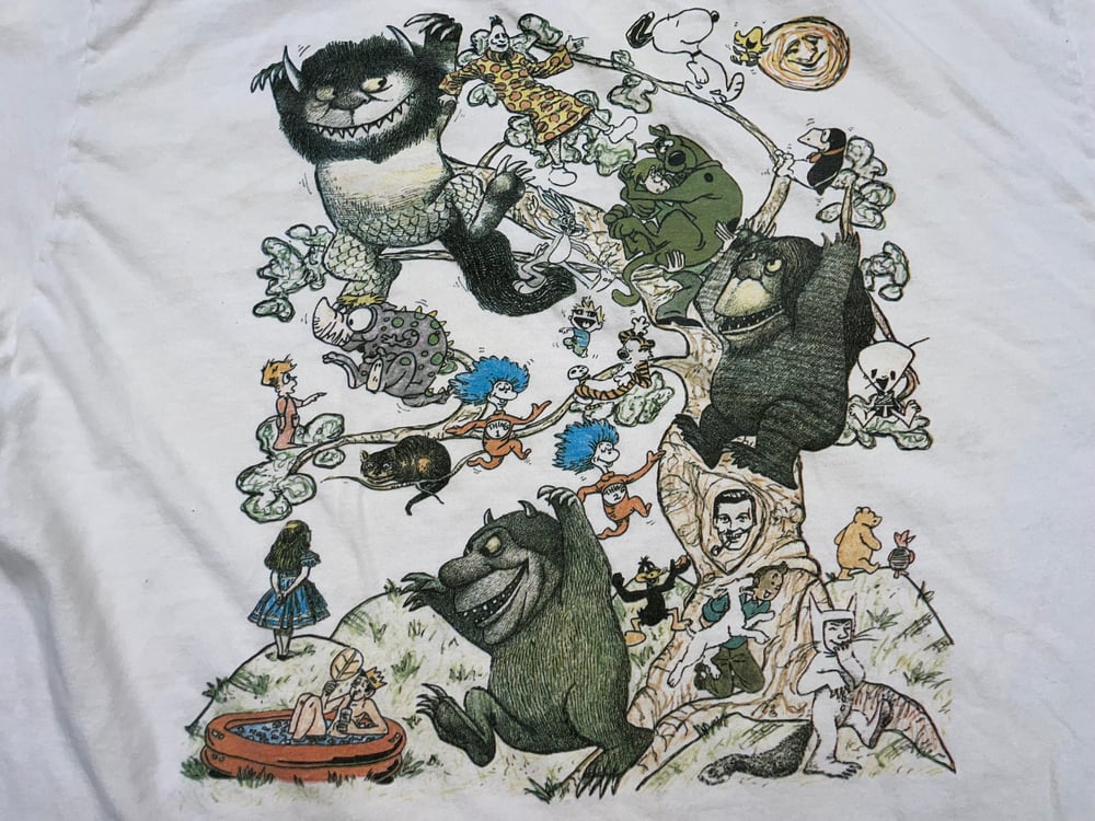 Image of Vintage 1995 Grateful Dead Wild Things Tour Tee