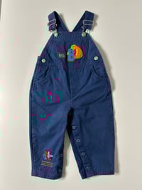 Image 1 of  bear in the big blue house overalls 