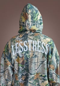 Image 1 of Camo Zip Up hoodie LS