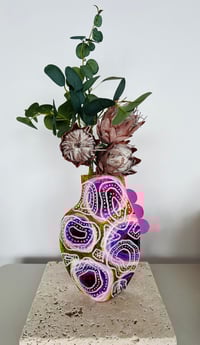 Canvas Art Vase Cover No.6