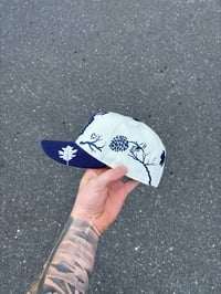 Image 5 of  TACTICAL OFF WHITE NAVY  TORONTO MAPLE LEAVES CUSTOM FITTED CAP