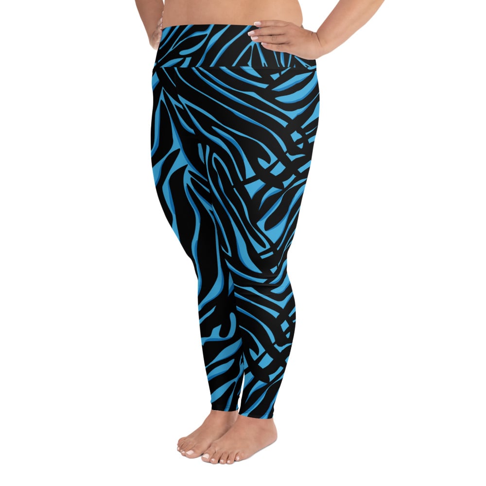 Image of Zebr Print Leggings