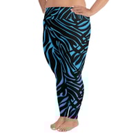 Image 1 of Zebr Print Leggings
