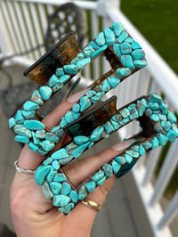 Image 4 of Turquoise Claw Clip 