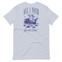 Image 3 of Yacht club Unisex t-shirt