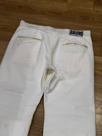 Image 4 of PANT CARGO WHITE/YELLOW