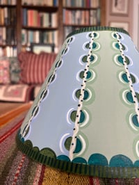 Image 3 of "The Alexander" - Hand Painted Patterned Lampshade for a Table Lamp