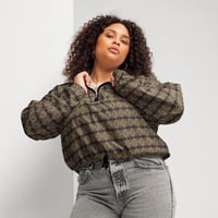 Image 1 of Dahlia Ground Leaves Cropped Windbreaker