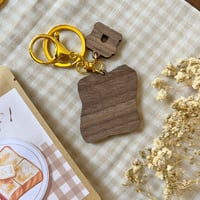 Image 4 of Wooden Toast Keychain Blind Bag