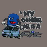 Image 1 of My other car is a fit sticker 