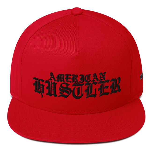 American Hustler Flat Bill Cap