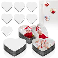 Image 8 of 10Pcs Sublimation Blanks Fridge Magnets Personalized Sublimation Blanks Products For Fridge Home Kit