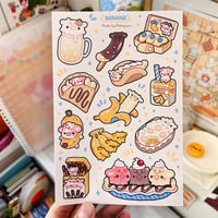 Image 1 of Banana Sticker Sheet