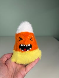 Image 3 of Weighted Minky Candy Corns