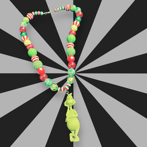 Grinch For Gothmas Candy Necklace