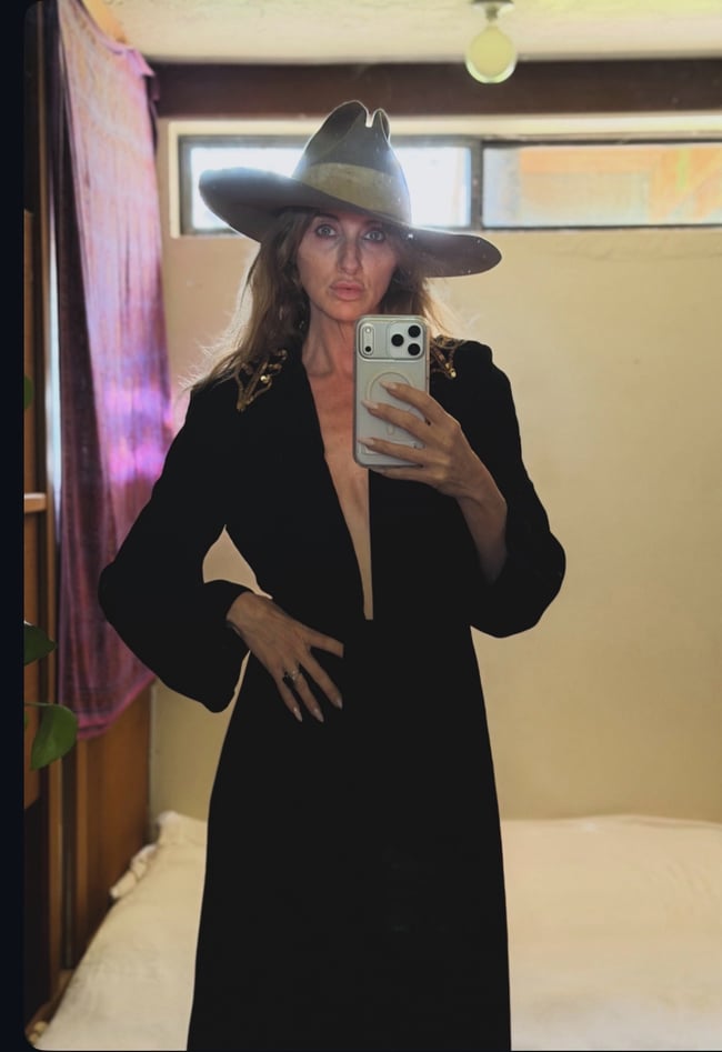 1940s old Hollywood silk rayon velvet regency black robe gown dress