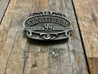 Image 1 of john deere belt buckle 