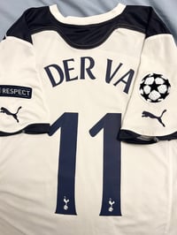 Image 1 of Tottenham Hotspur “VAN DER VAART 11” 2010/11 Home Cup Shirt + patches (M)